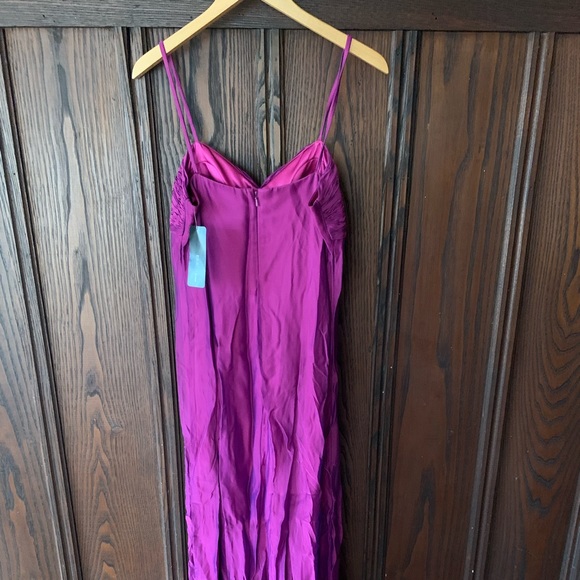 Rimini magenta dressy dress - size 6 - Picture 6 of 13